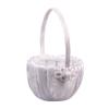 Ivy Lane Designs Beverly Clark Wedding Accessories Cherry Blossom, Flower Girl Basket, White view 1