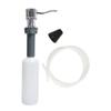 Danco 10038 Soap Dispenser with Curved Nozzle, 1 Pack, Chrome view 1