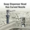 Danco 10038 Soap Dispenser with Curved Nozzle, 1 Pack, Chrome view 3