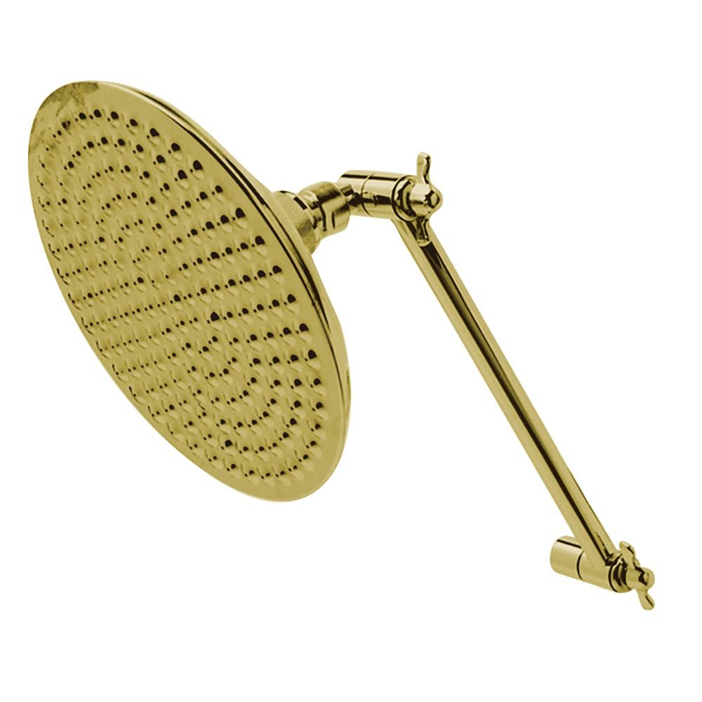 Kingston Brass K136K2 Designer Trimscape Victorian High Low Shower Kit, Polished Brass