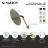 Kingston Brass K136K2 Designer Trimscape Victorian High Low Shower Kit, Polished Brass view 3