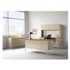 HON Metro Classic Small Office Desk - Right Pedestal Desk with File Drawer, 48" W, Harvest & Putty (HP3251R) view 2