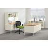 HON Metro Classic Small Office Desk - Right Pedestal Desk with File Drawer, 48" W, Harvest & Putty (HP3251R) view 3