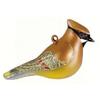 Cobane Studio LLC Cedar Waxwing Ornament view 1