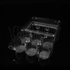 6 Counts Muffin or Cupcake Containers - Heavy Duty