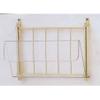 Allied Precision Industries Universal Wall Mounted Magazine Rack Finish: Antique Bronze view 1