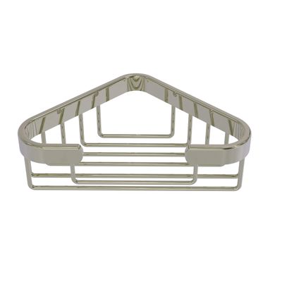 Allied Brass BSK-10ST-PNI Corner Soap Basket, Polished Nickel