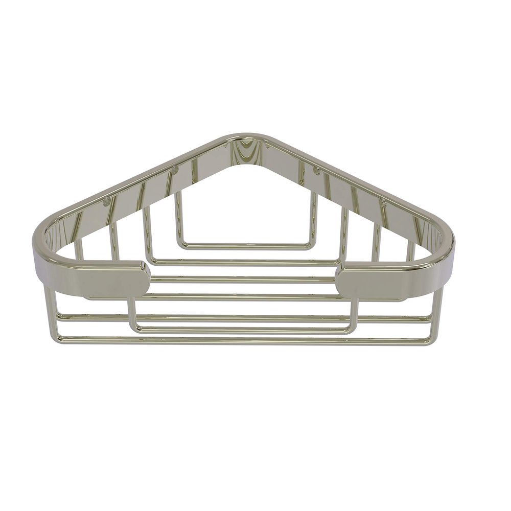 Allied Brass BSK-10ST-PNI Corner Soap Basket, Polished Nickel