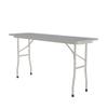 Correll 18"x72" Commercial Duty Folding Table, Gray Granite High Pressue Laminate Top, 3/4" Core (CF1872PX-15) view 1