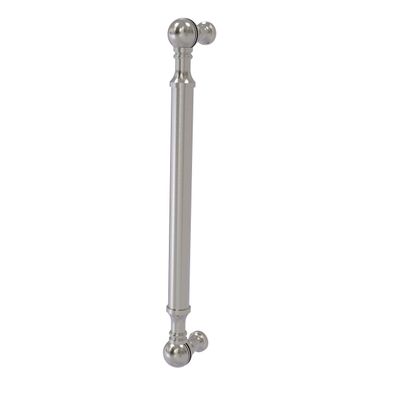 Allied Brass P-3/8-SN 8 Inch Beaded Door Pull, Satin Nickel