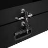 Global Industrial Counter Top CRT Security Computer Cabinet, Black, 24-1/2"W x 22-1/2"D x 27"H view 3