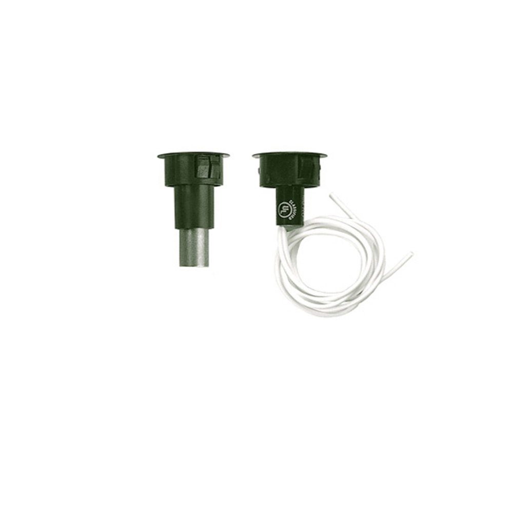 Securitron Door Position Switch for Metal Doors, Black Anodized Finish
