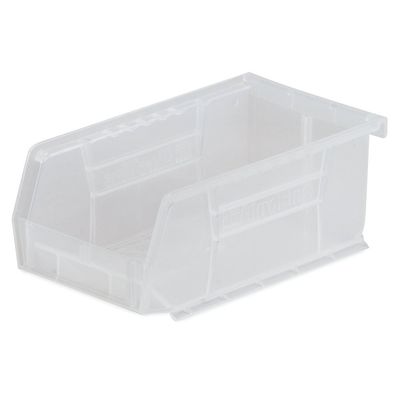 Bin [Set of 24] Color: Clear, Size: 3" H x 4.13" W x 7.38" D