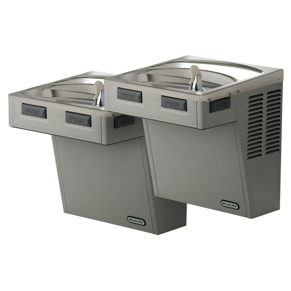 Elkay Wall Mount Hands-Free Activation ADA Cooler Non-Filtered Refrigerated Stainless