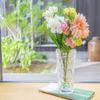 ADERIA P6223 Flower Rin Flower Vase, Clear, Made in Japan, Cosmetic Box, Flower Base, Stylish, Glass, Vase Container, Flower, Dried Flower, Flower Arrangement, Present, Gift, Gift, Father's Day, view 2