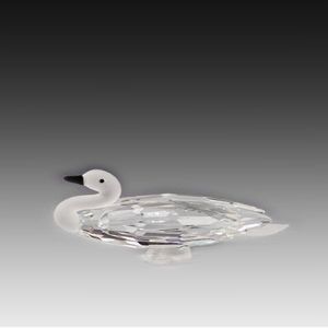 ASFOUR CRYSTAL 914-65 3.34 L x 1.88 H in. Crystal Duck Birds Figurines