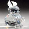 ASFOUR CRYSTAL 647-27 1.45 L x 2.36 H in. Crystal Rabbit Animals Figurines view 1