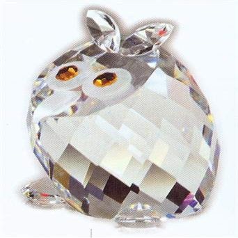 Asfour Crystal 694-65 1. 61 L x 2. 16 H inch Crystal Owl Birds Figurines