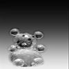 Asfour Crystal 642-40 2.16 L x 1.25 H in. Crystal Bear Animals Figurines view 1