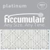 16X20X1 (15.75 x 19.75)Accumulair Platinum 1-Inch Filter (MERV 11) (4 Pack) view 1