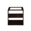 Xylem 20-Inch Blox Vanity Shelf, Dark Walnut view 1