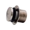 Westbrass D3322-20 1-1/2" NPSM Tip-Toe Bathtub Drain Plug - Coarse Thread, Stainless Steel view 4