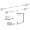 Delta Vero (1-Pack) Toilet Paper Holder Polished Chrome Tissue Roll Holder for Bathroom Organization and Storage Single Post Toilet Tissue Holder Wall Bathroom Accessories 77750 view 2