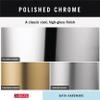 Delta Vero (1-Pack) Toilet Paper Holder Polished Chrome Tissue Roll Holder for Bathroom Organization and Storage Single Post Toilet Tissue Holder Wall Bathroom Accessories 77750 view 3