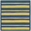 Joy Carpets 1539D-01 Yipes Stripes Bold 7 ft.8 in. x 10 ft.9 in. 100 Pct. STAINMASTER Nylon Machine Tufted- Cut Pile Just for Kids Rug view 1
