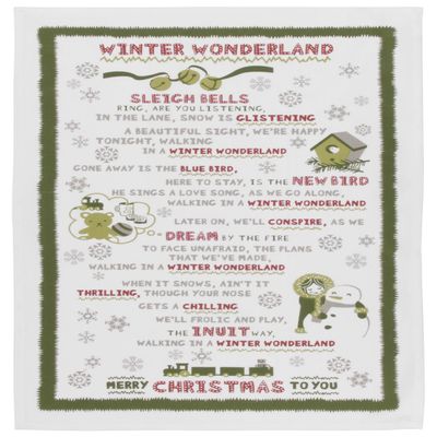 Now Designs Teatowel, Winter Wonderland