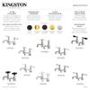 Kingston Brass KS1102PL Heritage Basin Tap Faucet, Polished Brass view 2