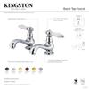 Kingston Brass KS1102PL Heritage Basin Tap Faucet, Polished Brass view 4