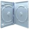 200 Premium Standard Solid White Color Double DVD Cases (100% New Material) view 1