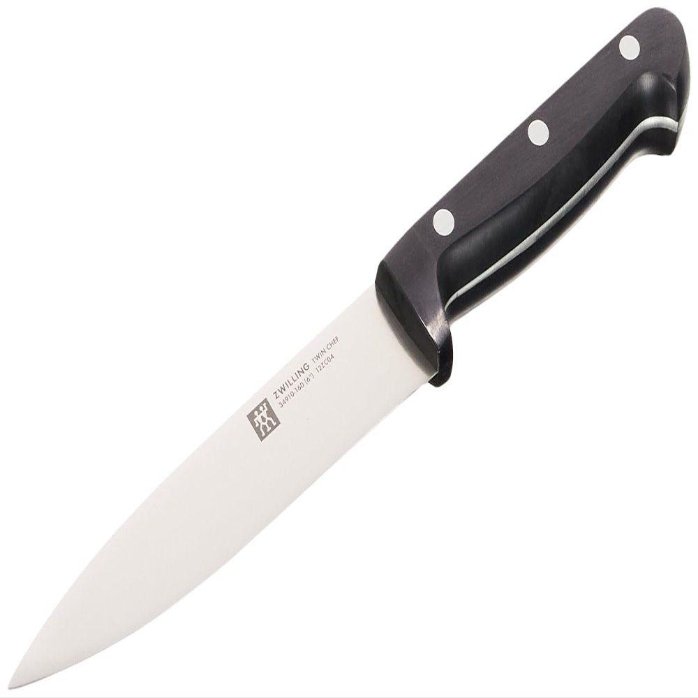 ZWILLING Slicing Knife, Blade Length: 16 cm, Large Blade, Special Stainless Steel/Plastic Handle, Twin Chef