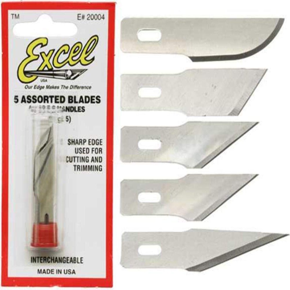 Heavy Duty Replacement Blades 5/Pkg-