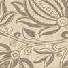 SAFAVIEH Washable Rug Outdoor Courtyard Collection - 7'10" Square, Natural & Brown, Non-Shedding & Easy Cleaning, Ideal for Patio, Backyard, Mudroom (CY2961-3001) view 4