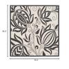 SAFAVIEH Washable Rug Outdoor Courtyard Collection - 7'10" Square, Sand & Black, Non-Shedding & Easy Cleaning, Ideal for Patio, Backyard, Mudroom (CY2961-3901) view 2