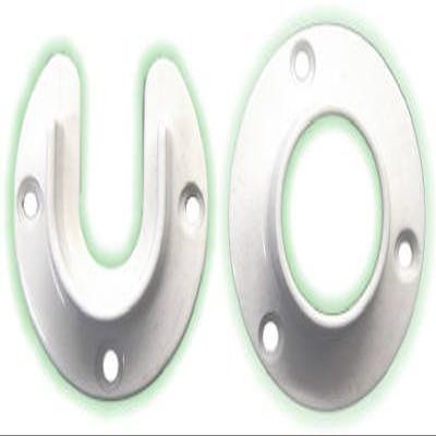 Lido 5-1/2 in. L x 1-5/16 in. Dia. Powder Coated Steel Closet Flange Set