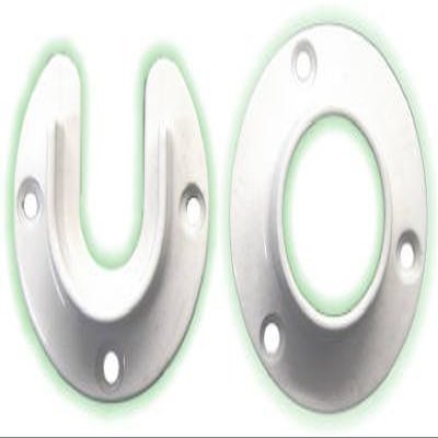 Lido 5-1/2 in. L x 1-5/16 in. Dia. Powder Coated Steel Closet Flange Set