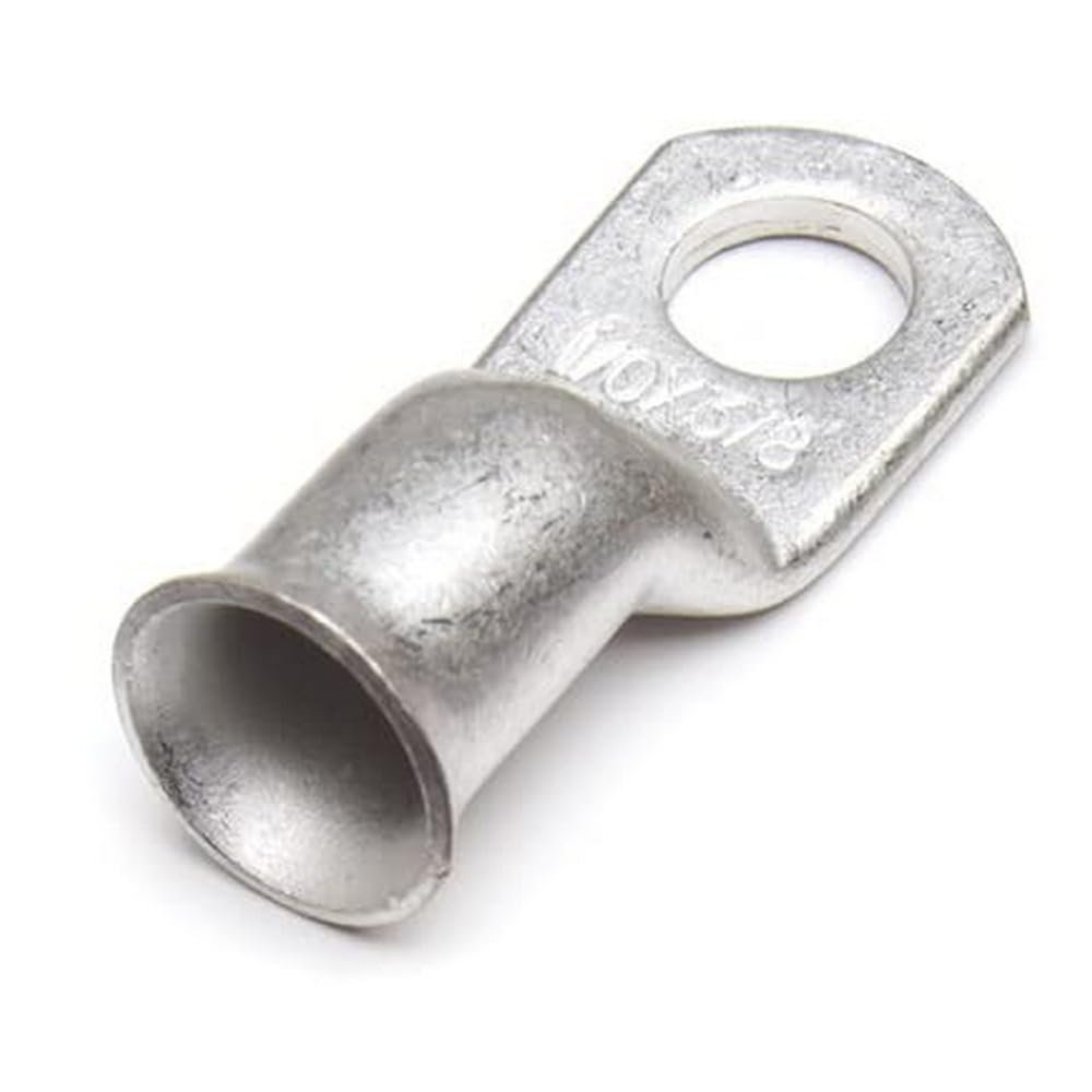 Grote 849177 Copper Lug, Tin, 2/0 Ga, 3/8", Pk 25