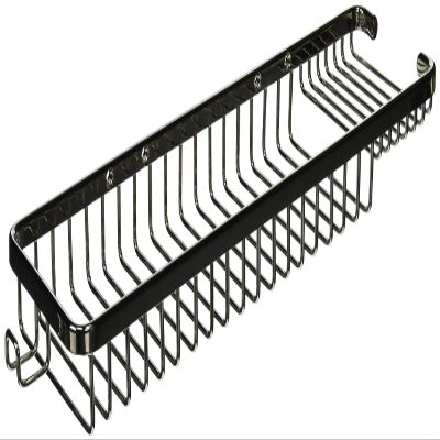 Deltana WBR1850HU14 17 1/2-Inch Rectangular Wire Basket with Hook