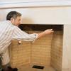 HY-C Adjustable Smoke Guard for 28.5" L x 48" W Fireplaces, Black Powder Coat Finish, 4" Height view 4