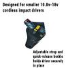 Custom Leathercraft CLC 5021 Impact Driver Holster,Black view 2