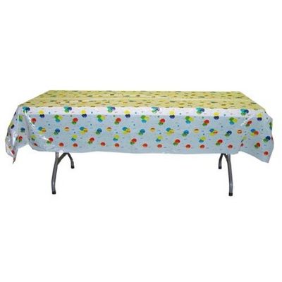 Balloon design plastic table cover