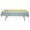 Balloon design plastic table cover view 1