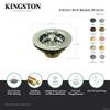 Kingston Brass KBS1002 Kitchen Sink Basket Strainer, Polished Brass view 3