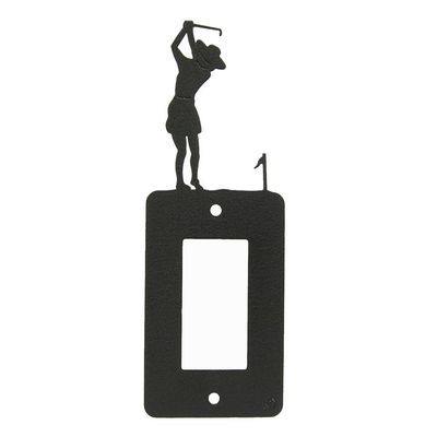 Innovative Fabricators, Inc. Female Golf GFI Rocker Light Switch Plate Cover