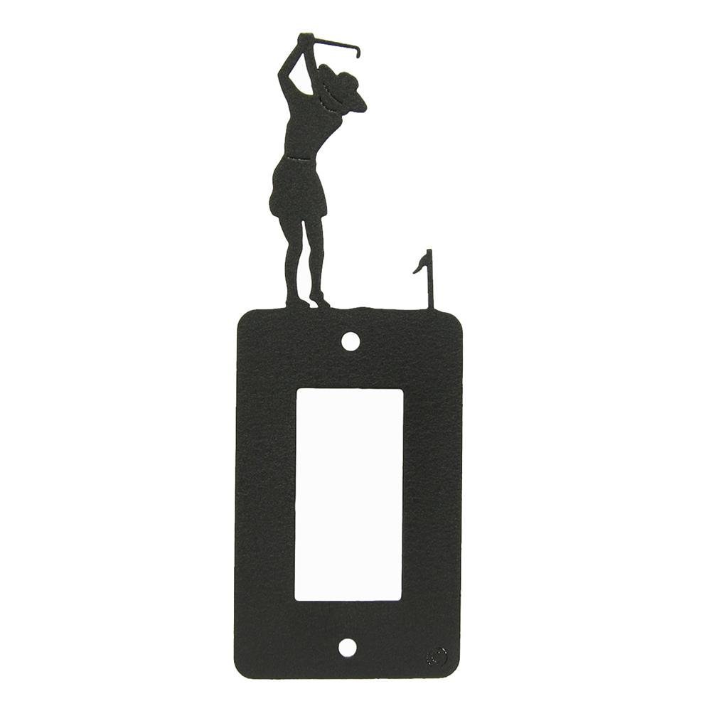 Innovative Fabricators, Inc. Female Golf GFI Rocker Light Switch Plate Cover