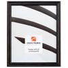 Craig Frames 200ASHBK 0.75-Inch Wide Picture/Poster Frames with Wood Grain Finish, 9 by 18-Inch, Black view 1