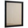 Craig Frames 200ASHBK 0.75-Inch Wide Picture/Poster Frames with Wood Grain Finish, 9 by 18-Inch, Black view 2